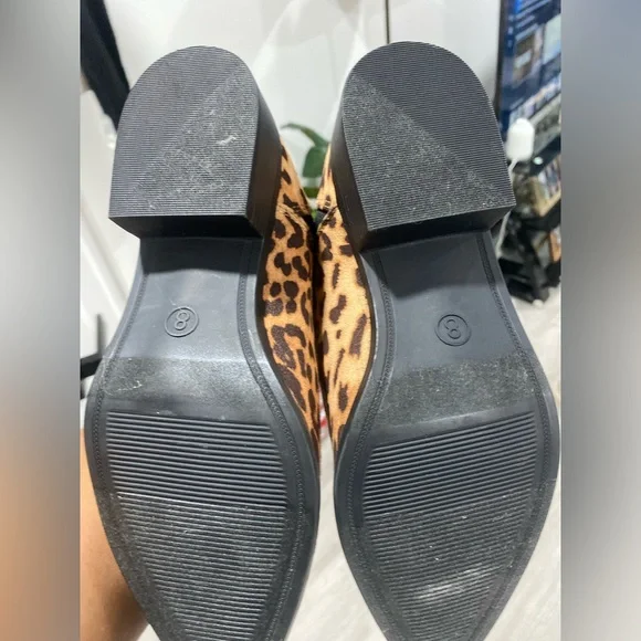 🔥Mylu Leopard Print Booties 8, Brown Boots, Mylu Boots - Picture 5 of 7